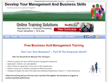 Tablet Screenshot of managementskillscourses.com